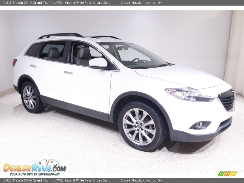 Front 3/4 View of 2015 Mazda CX-9 Grand Touring AWD Photo #1