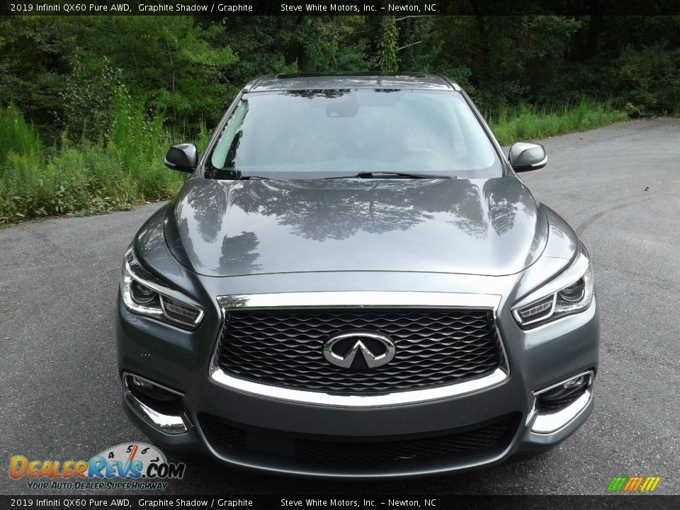 2019 Infiniti QX60 Pure AWD Graphite Shadow / Graphite Photo #4