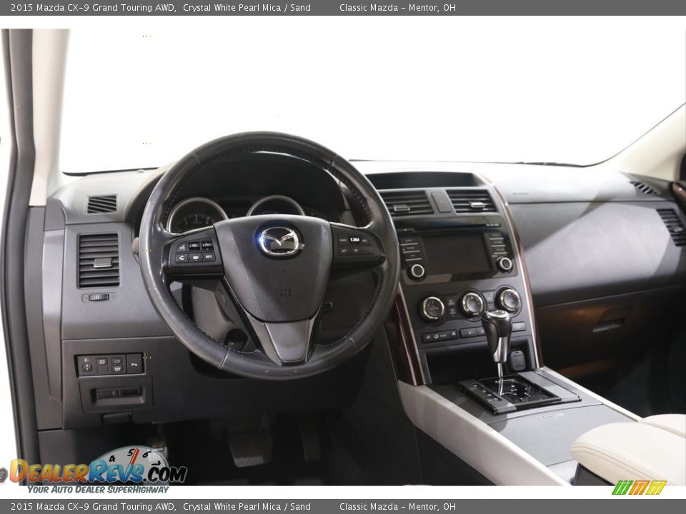 Dashboard of 2015 Mazda CX-9 Grand Touring AWD Photo #6