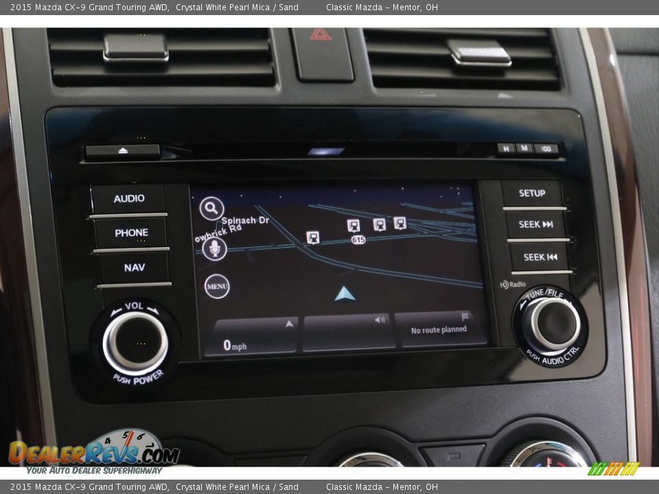 Controls of 2015 Mazda CX-9 Grand Touring AWD Photo #11