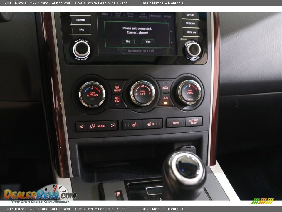 Controls of 2015 Mazda CX-9 Grand Touring AWD Photo #14