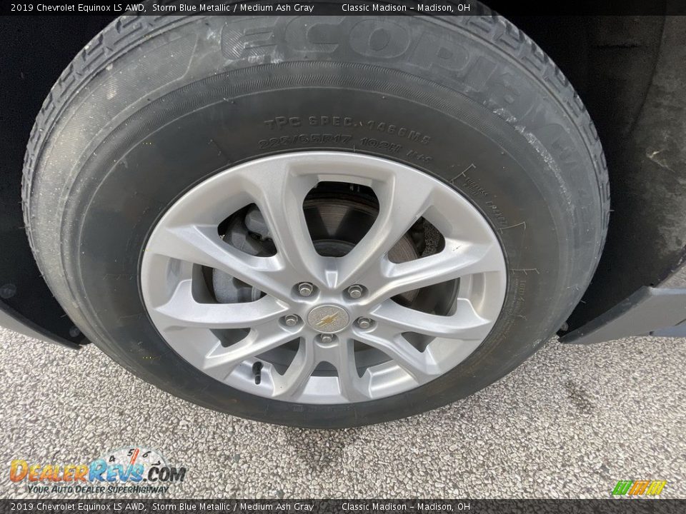 2019 Chevrolet Equinox LS AWD Storm Blue Metallic / Medium Ash Gray Photo #5