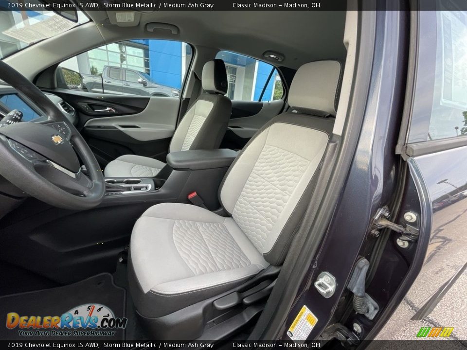 2019 Chevrolet Equinox LS AWD Storm Blue Metallic / Medium Ash Gray Photo #6