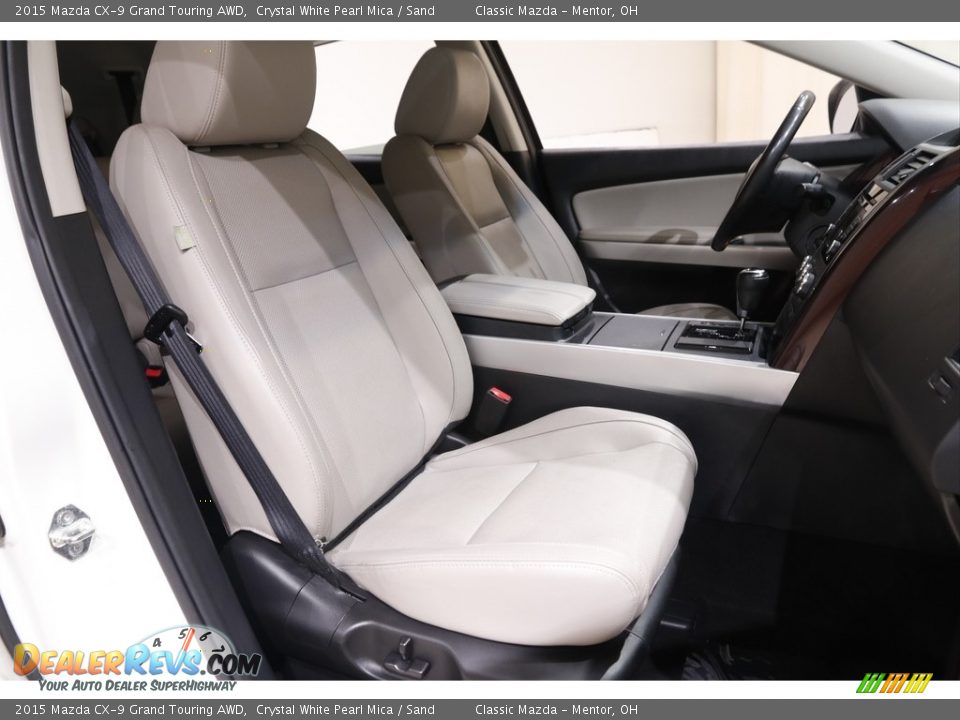 Front Seat of 2015 Mazda CX-9 Grand Touring AWD Photo #17