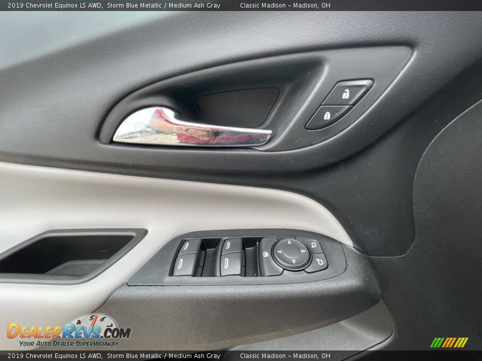 2019 Chevrolet Equinox LS AWD Storm Blue Metallic / Medium Ash Gray Photo #8