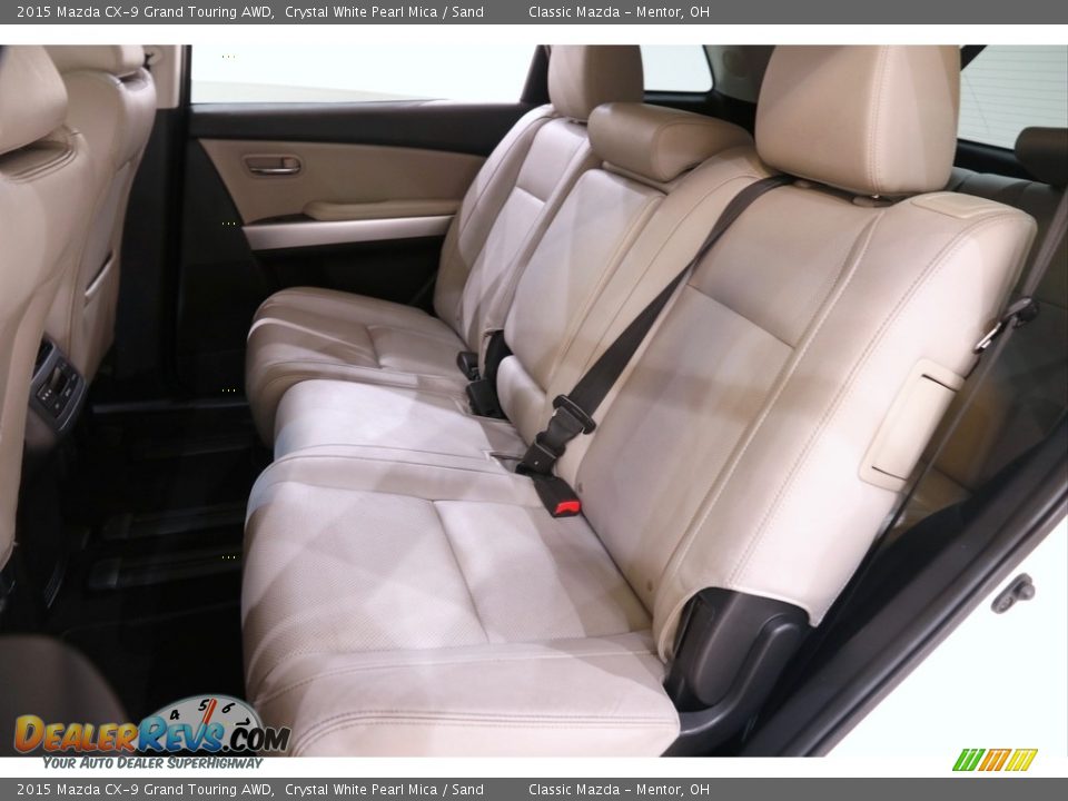 Rear Seat of 2015 Mazda CX-9 Grand Touring AWD Photo #19