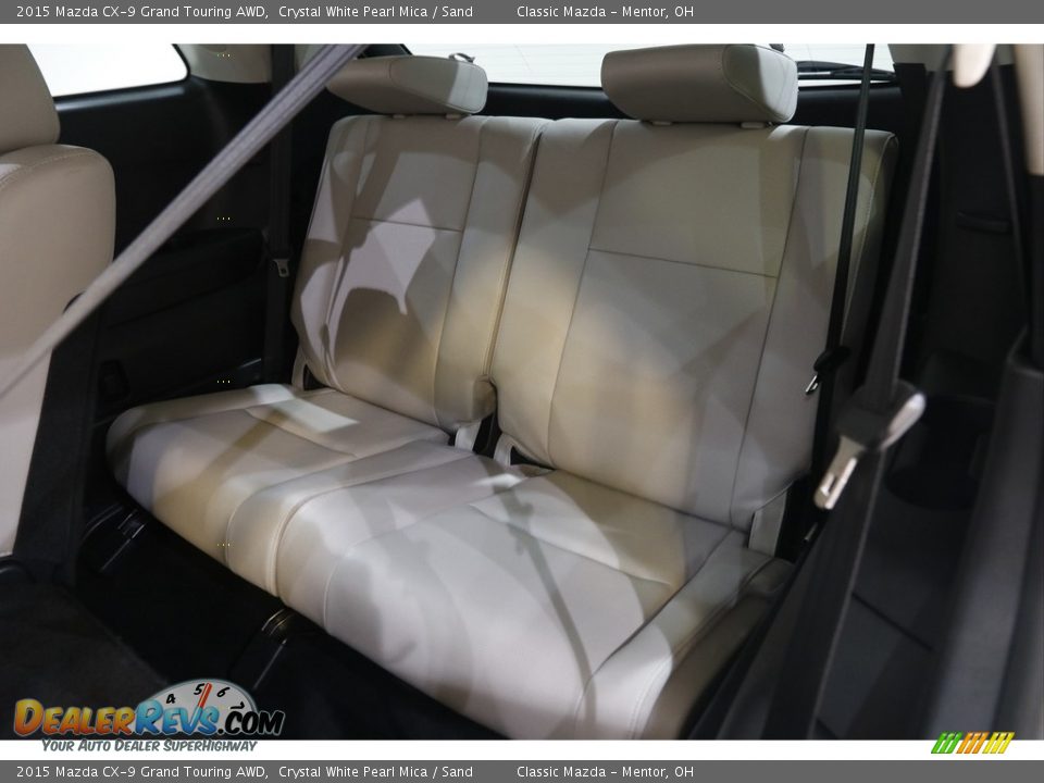 Rear Seat of 2015 Mazda CX-9 Grand Touring AWD Photo #20