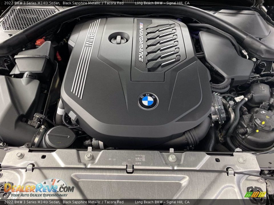 2022 BMW 3 Series M340i Sedan 3.0 Liter M TwinPower Turbocharged DOHC 24-Valve VVT Inline 6 Cylinder Engine Photo #9
