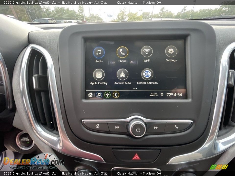 2019 Chevrolet Equinox LS AWD Storm Blue Metallic / Medium Ash Gray Photo #11