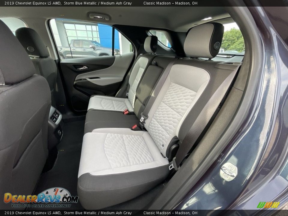 2019 Chevrolet Equinox LS AWD Storm Blue Metallic / Medium Ash Gray Photo #13