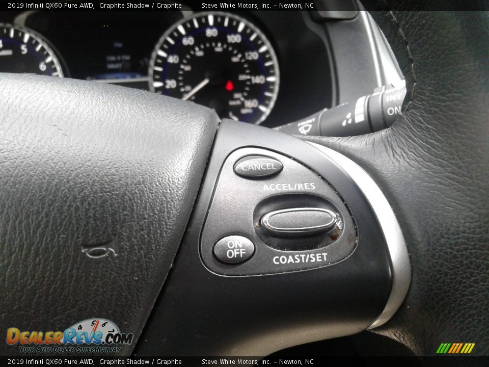2019 Infiniti QX60 Pure AWD Steering Wheel Photo #22