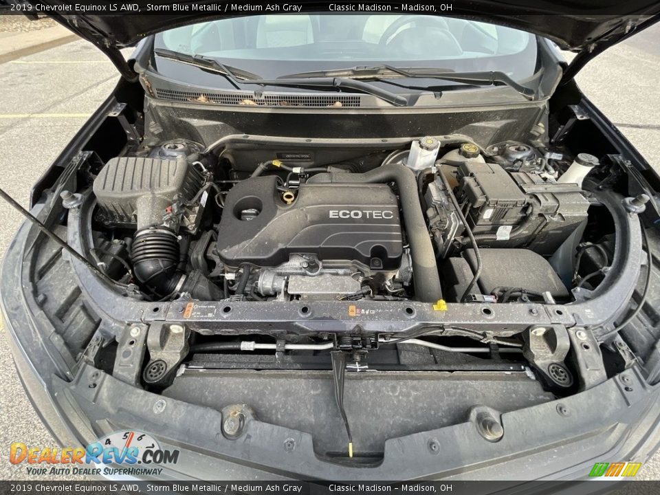 2019 Chevrolet Equinox LS AWD Storm Blue Metallic / Medium Ash Gray Photo #16