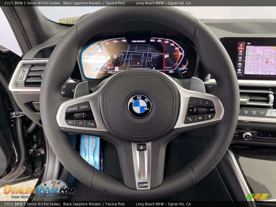 2022 BMW 3 Series M340i Sedan Steering Wheel Photo #14