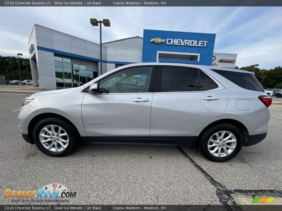 2018 Chevrolet Equinox LT Silver Ice Metallic / Jet Black Photo #2