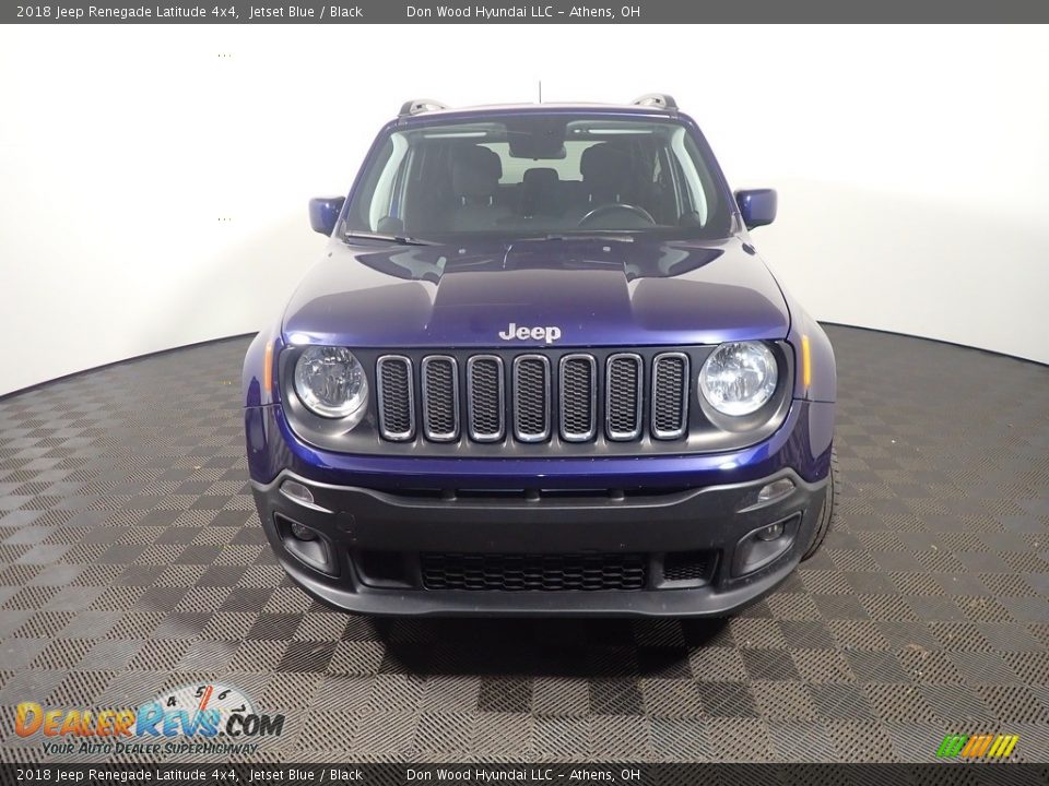 2018 Jeep Renegade Latitude 4x4 Jetset Blue / Black Photo #6