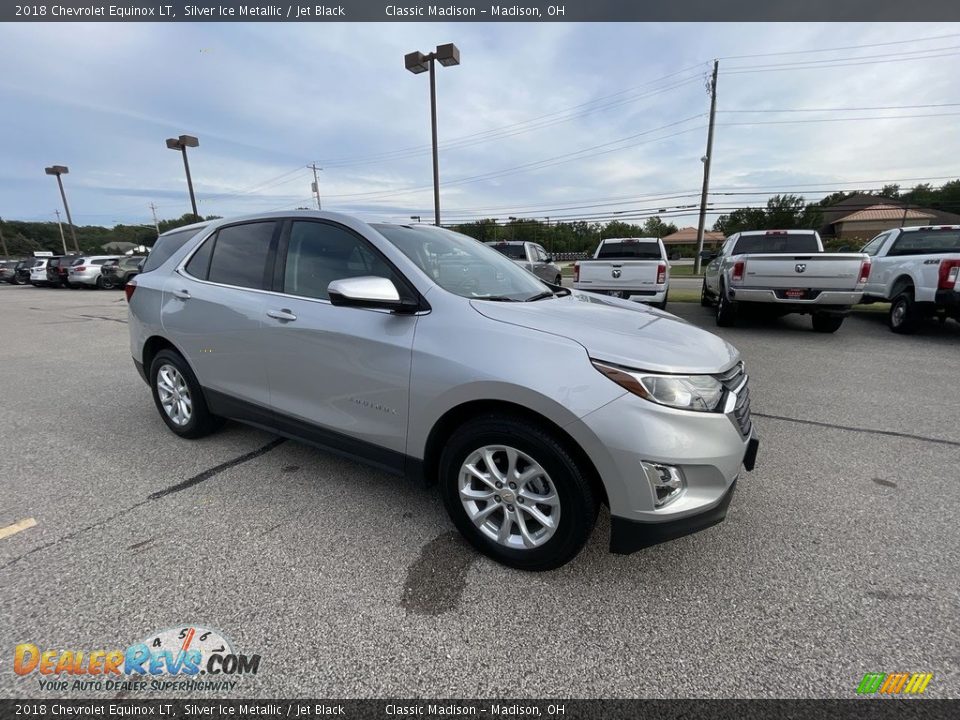 2018 Chevrolet Equinox LT Silver Ice Metallic / Jet Black Photo #4