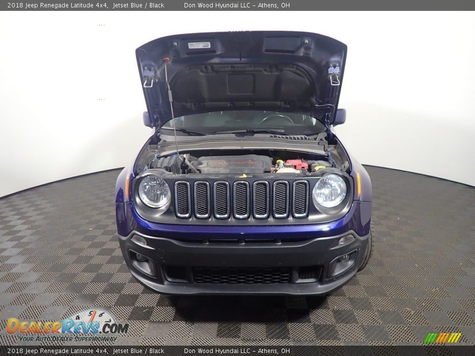 2018 Jeep Renegade Latitude 4x4 Jetset Blue / Black Photo #7