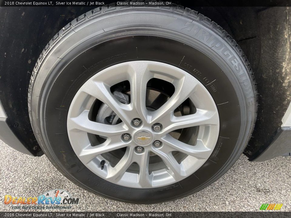 2018 Chevrolet Equinox LT Silver Ice Metallic / Jet Black Photo #5