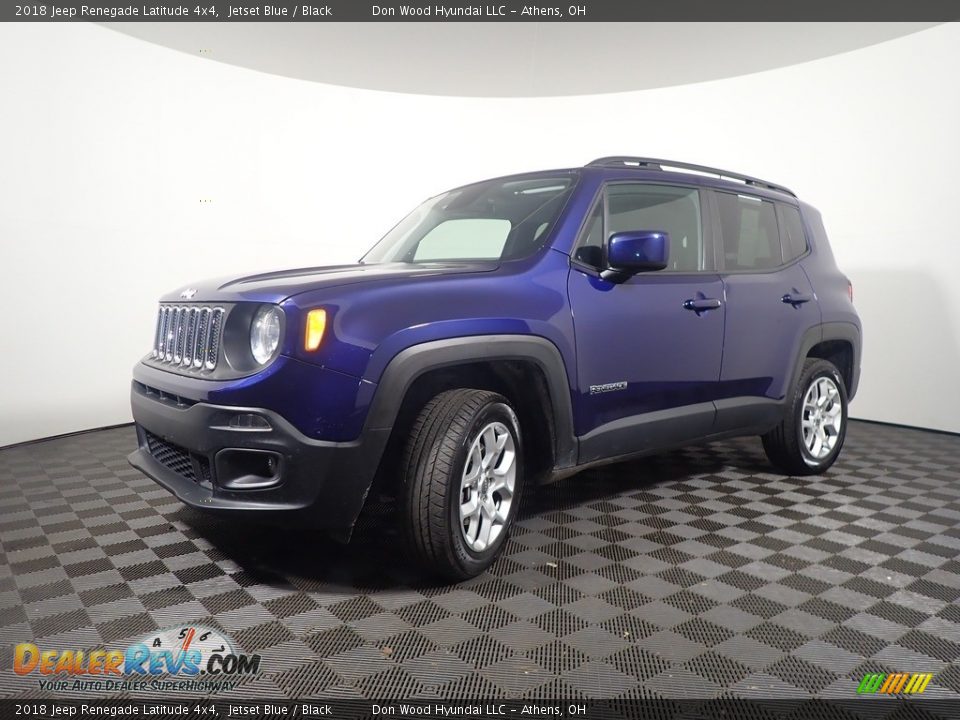2018 Jeep Renegade Latitude 4x4 Jetset Blue / Black Photo #9