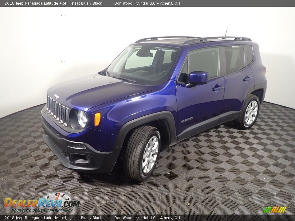 2018 Jeep Renegade Latitude 4x4 Jetset Blue / Black Photo #10