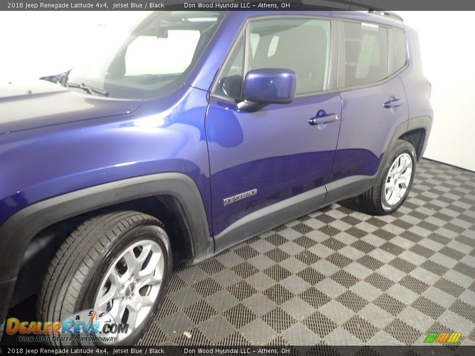 2018 Jeep Renegade Latitude 4x4 Jetset Blue / Black Photo #11