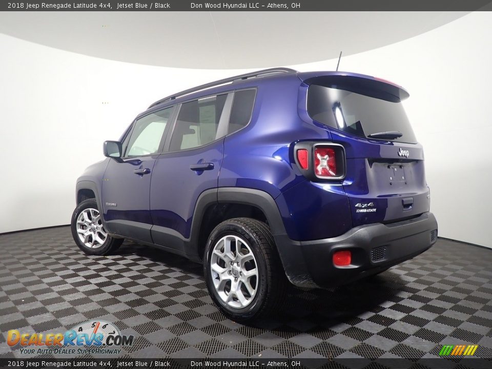 2018 Jeep Renegade Latitude 4x4 Jetset Blue / Black Photo #12
