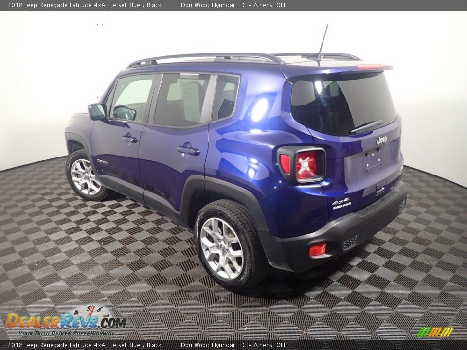 2018 Jeep Renegade Latitude 4x4 Jetset Blue / Black Photo #13