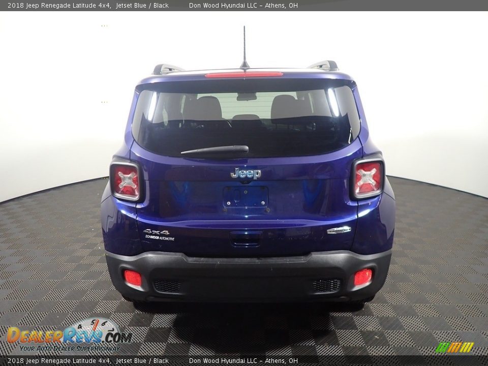 2018 Jeep Renegade Latitude 4x4 Jetset Blue / Black Photo #14