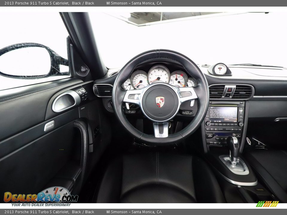 2013 Porsche 911 Turbo S Cabriolet Steering Wheel Photo #25