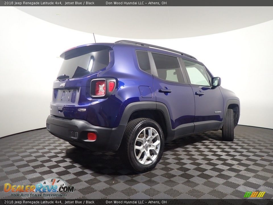 2018 Jeep Renegade Latitude 4x4 Jetset Blue / Black Photo #17