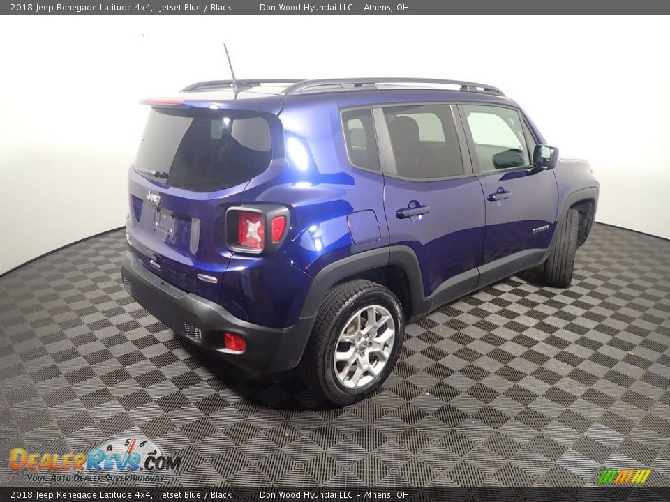 2018 Jeep Renegade Latitude 4x4 Jetset Blue / Black Photo #18