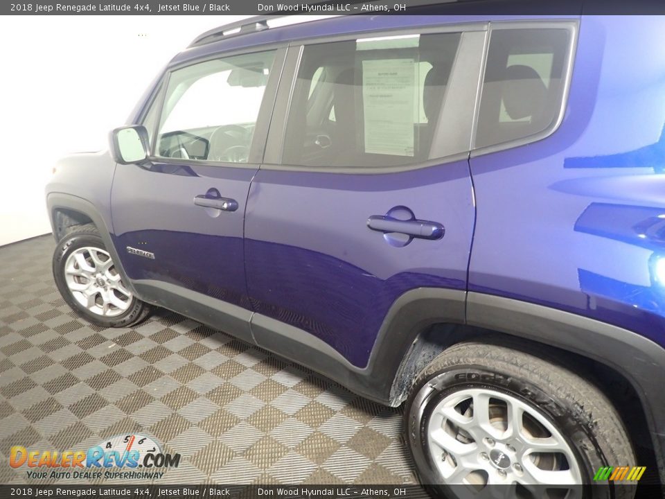2018 Jeep Renegade Latitude 4x4 Jetset Blue / Black Photo #19