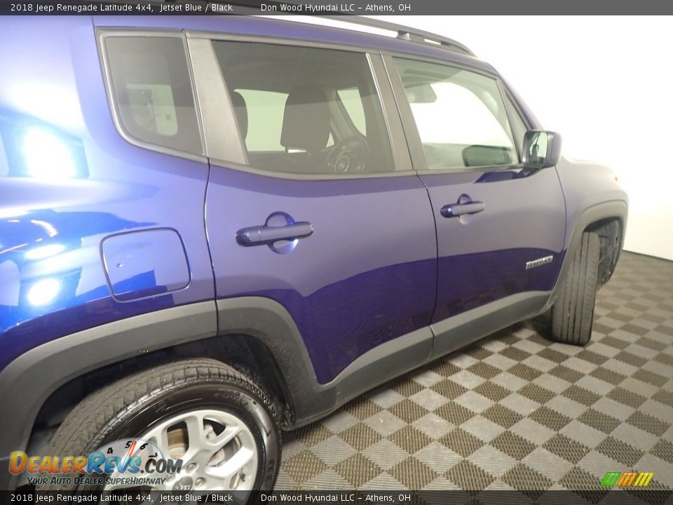 2018 Jeep Renegade Latitude 4x4 Jetset Blue / Black Photo #20