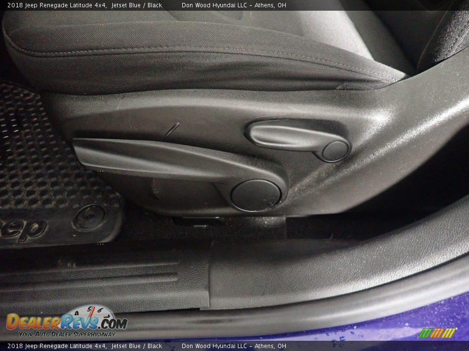 2018 Jeep Renegade Latitude 4x4 Jetset Blue / Black Photo #24