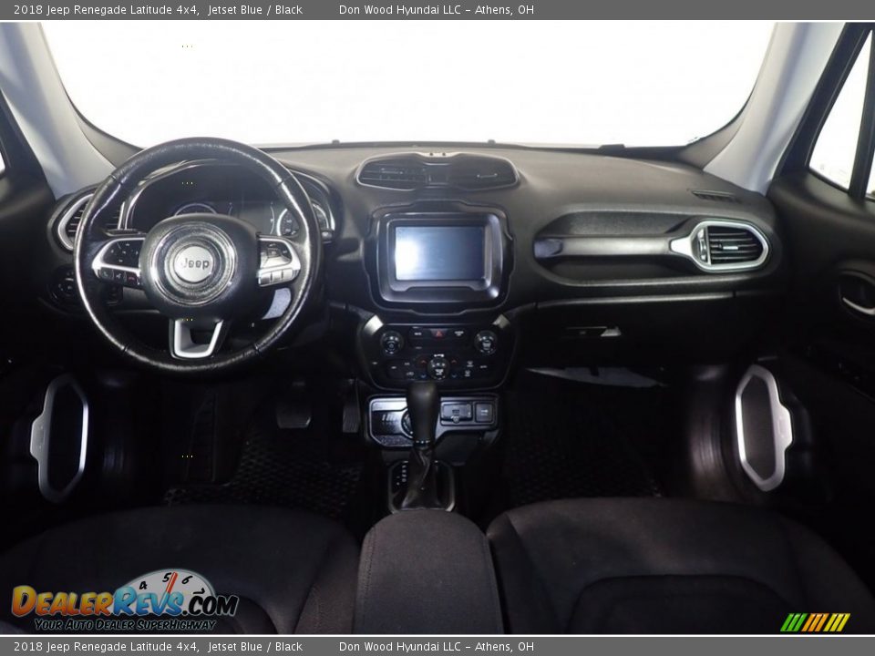 2018 Jeep Renegade Latitude 4x4 Jetset Blue / Black Photo #25