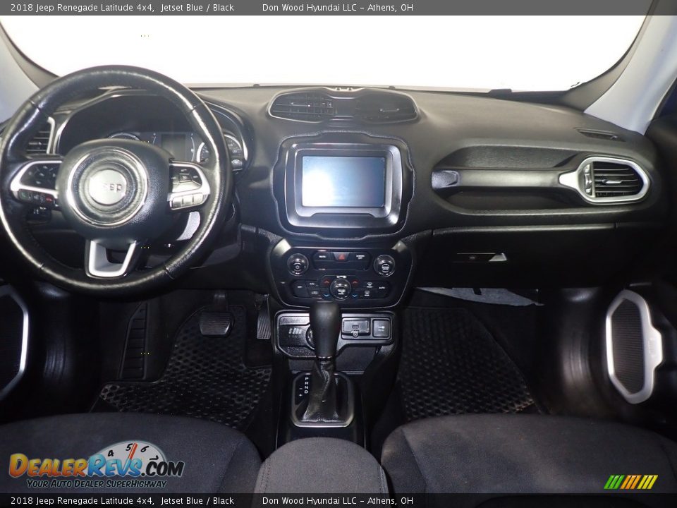 2018 Jeep Renegade Latitude 4x4 Jetset Blue / Black Photo #26