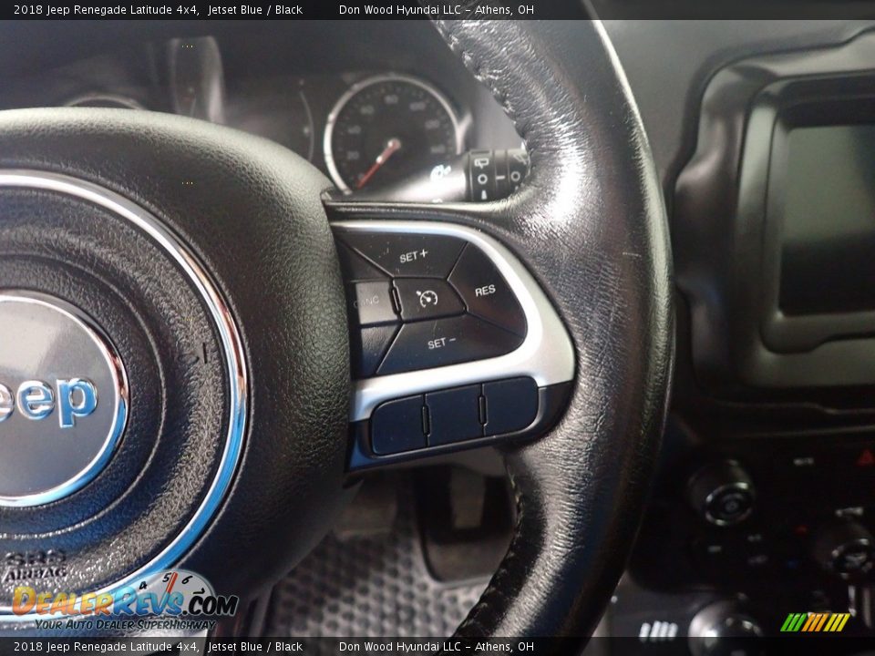 2018 Jeep Renegade Latitude 4x4 Jetset Blue / Black Photo #31