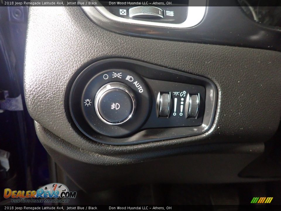 2018 Jeep Renegade Latitude 4x4 Jetset Blue / Black Photo #32