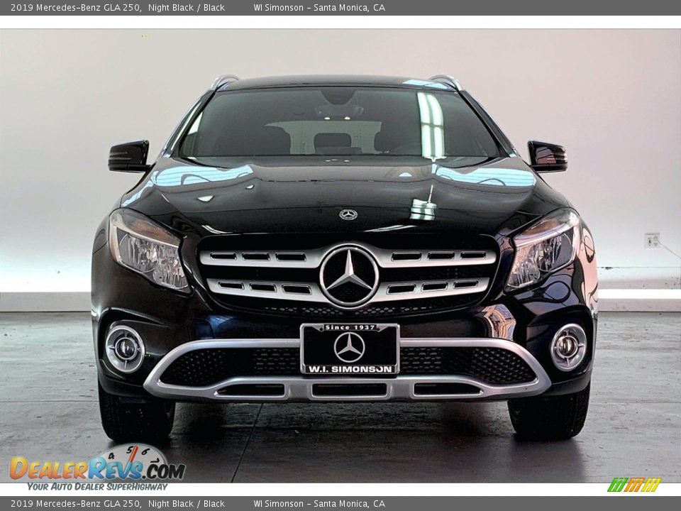 2019 Mercedes-Benz GLA 250 Night Black / Black Photo #2