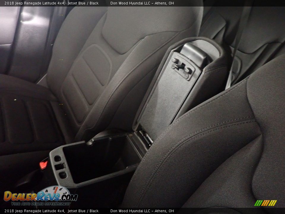 2018 Jeep Renegade Latitude 4x4 Jetset Blue / Black Photo #34