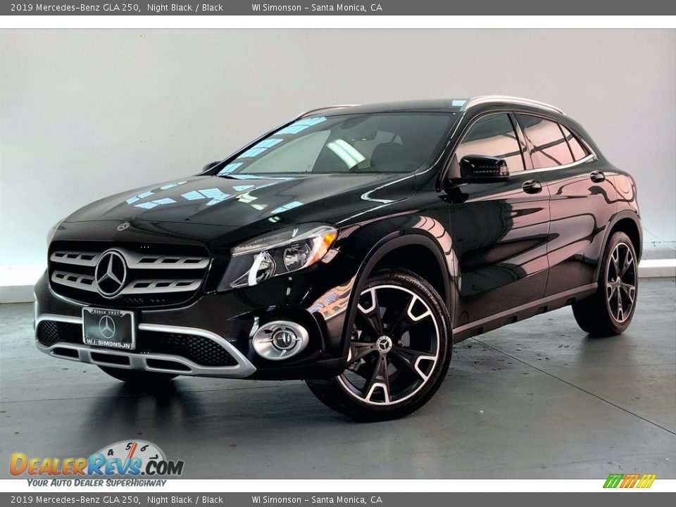 2019 Mercedes-Benz GLA 250 Night Black / Black Photo #12