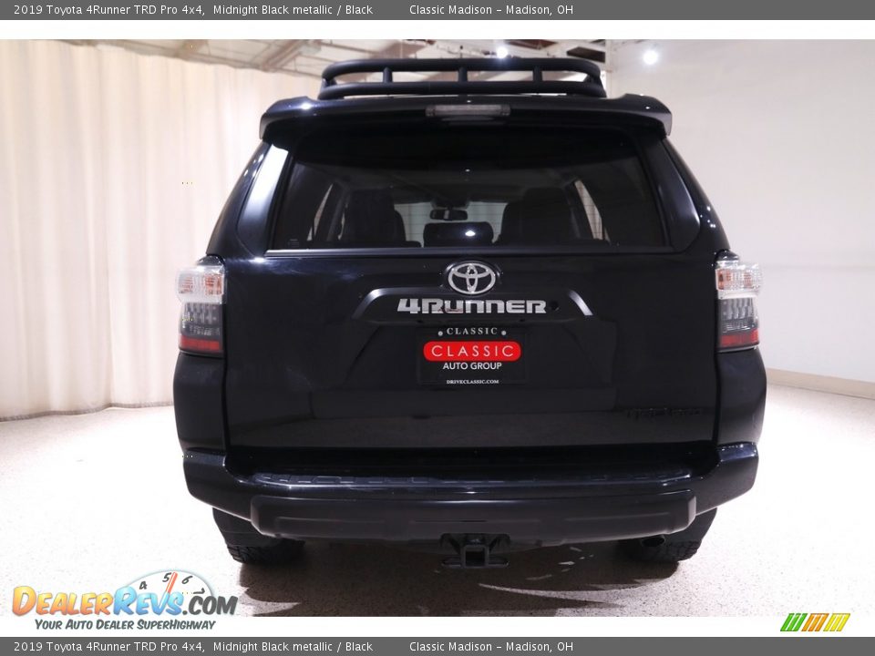 2019 Toyota 4Runner TRD Pro 4x4 Midnight Black metallic / Black Photo #20