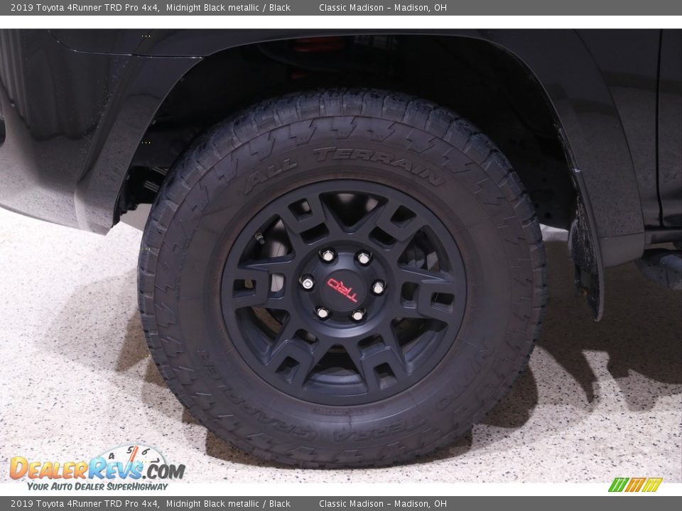 2019 Toyota 4Runner TRD Pro 4x4 Midnight Black metallic / Black Photo #22