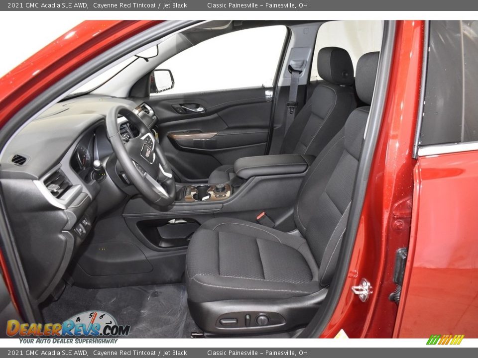 2021 GMC Acadia SLE AWD Cayenne Red Tintcoat / Jet Black Photo #6