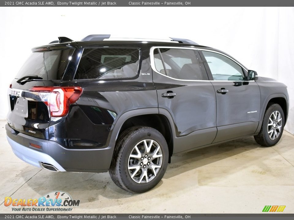 2021 GMC Acadia SLE AWD Ebony Twilight Metallic / Jet Black Photo #2