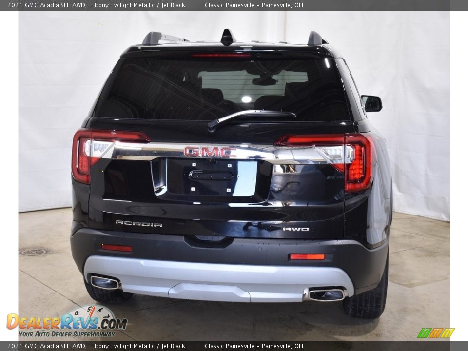 2021 GMC Acadia SLE AWD Ebony Twilight Metallic / Jet Black Photo #3