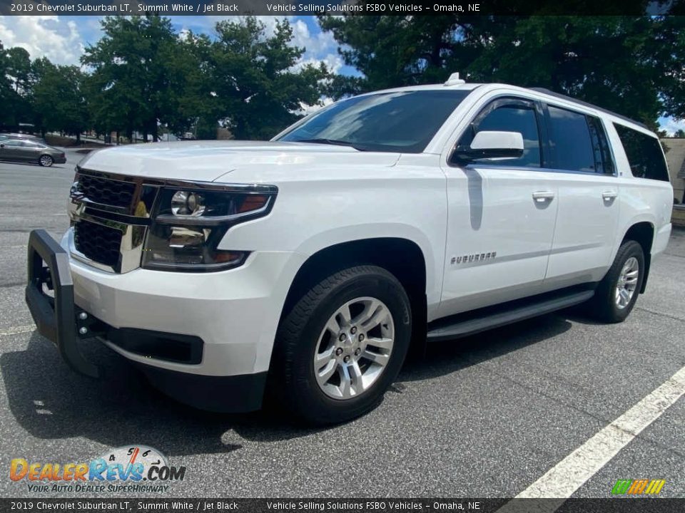 2019 Chevrolet Suburban LT Summit White / Jet Black Photo #14