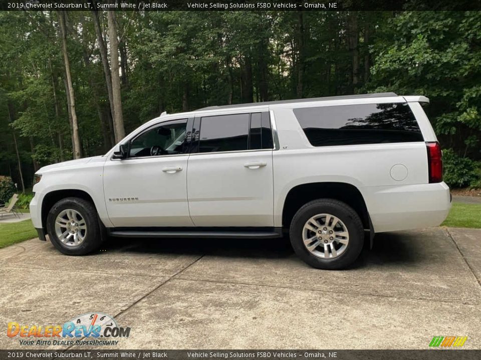 2019 Chevrolet Suburban LT Summit White / Jet Black Photo #19