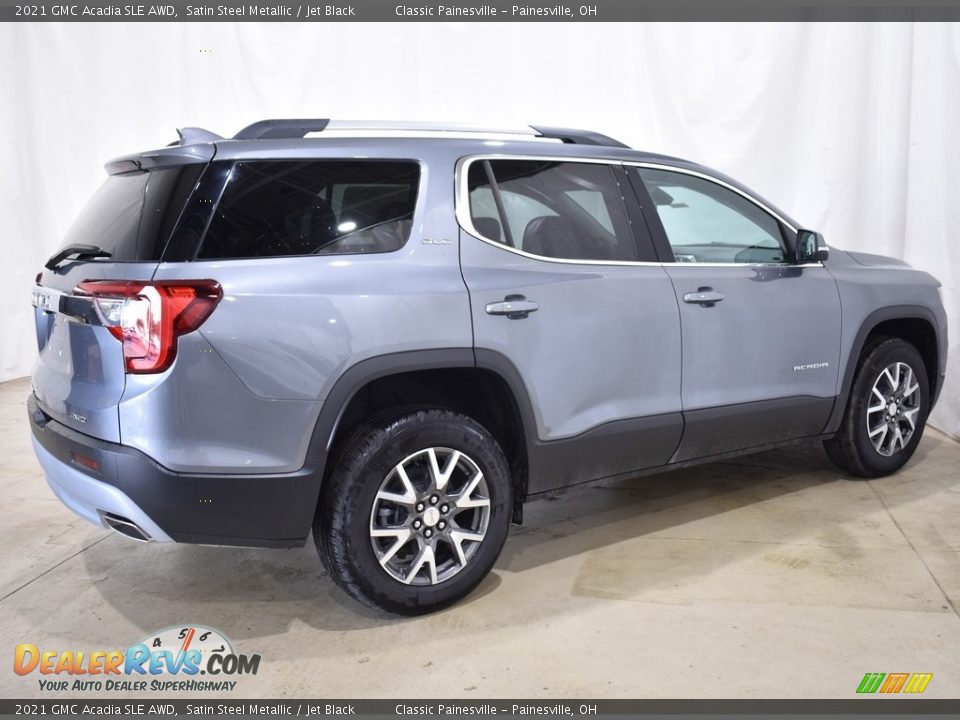 2021 GMC Acadia SLE AWD Satin Steel Metallic / Jet Black Photo #2