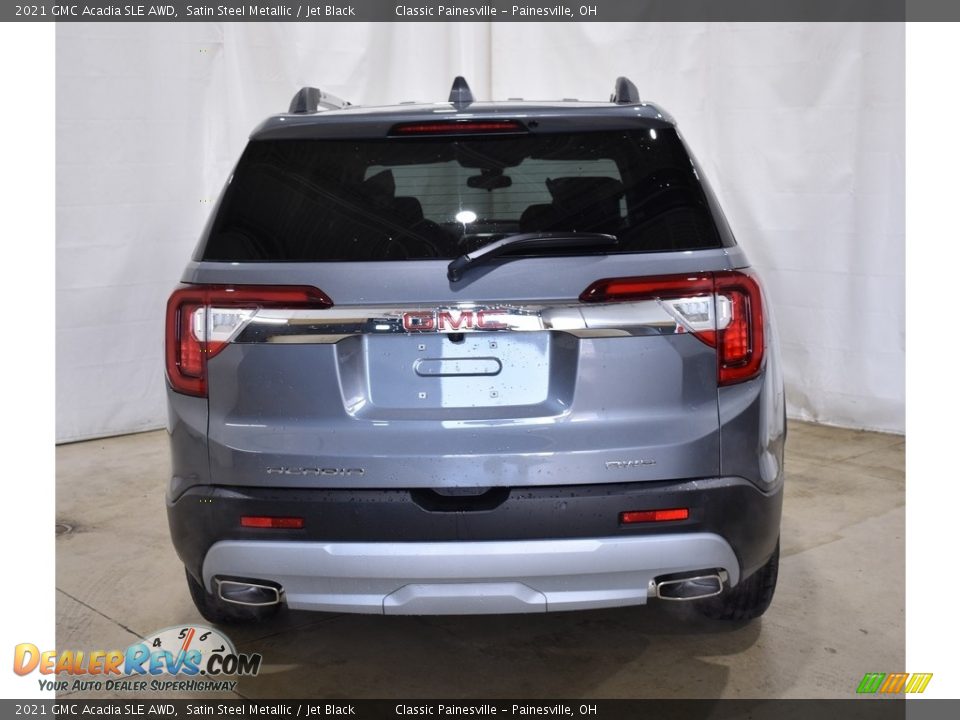 2021 GMC Acadia SLE AWD Satin Steel Metallic / Jet Black Photo #3